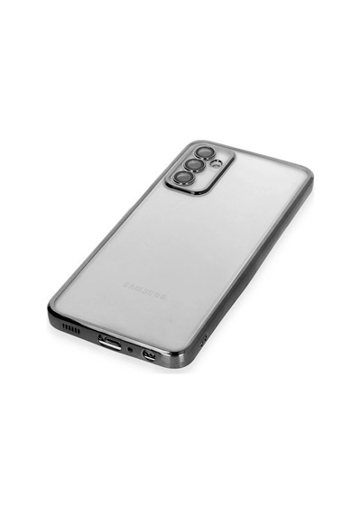 Muratech Newface Samsung Uyumlu Galaxy M23 Kılıf Razer Lensli Silikon - Siyah