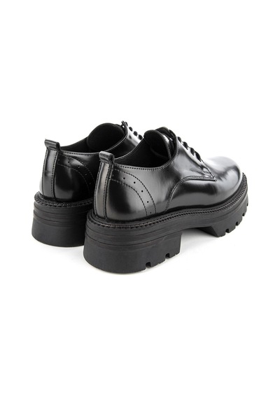 Hush Puppies Fasil Bounce Hakiki Deri Kadın Ayakkabı Siyah