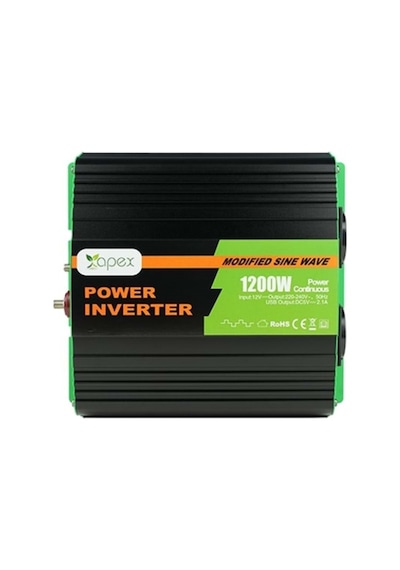Apex Ns1200 12v 1200w Modifiye Sinüs İnverter