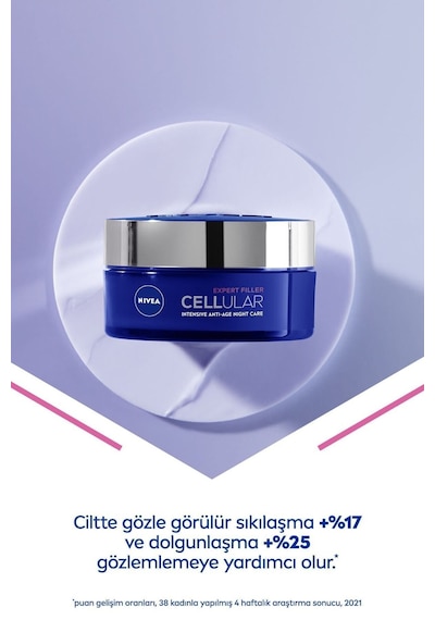 Yüz Bakim Kremi & Cellular Filler 50 Ml Yaşlanma Karşıtı Gece Kremi