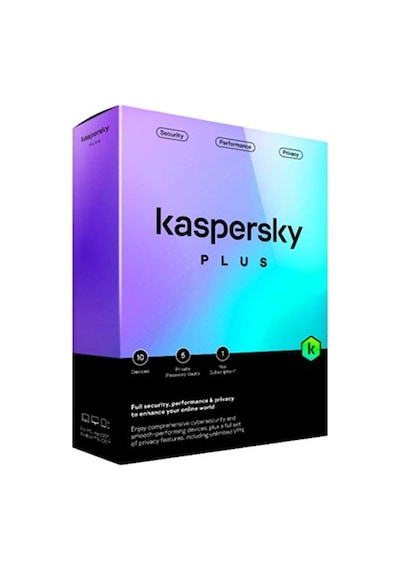 Kaspersky Plus Elektronık Lısans 3 Kullanıcı 1 Yıl