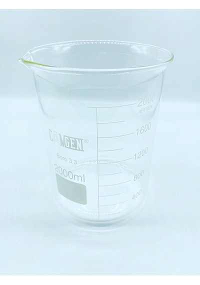 Cam Beher Dereceli Borosilikat 2000 ML