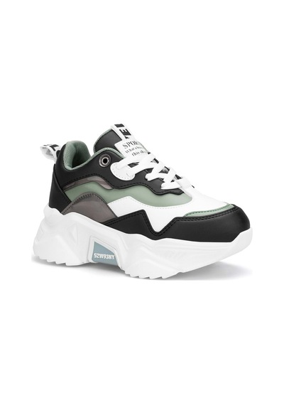 Dark Seer Kids Ds K 2110 Sneaker 2025 Kız Çocuk Beyaz-siyah