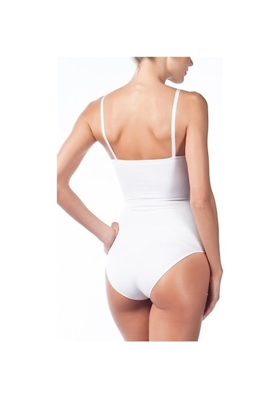 Miss Fit Mıss Fıt 1916 Dikişsiz Ince Askılı Korsajlı Body