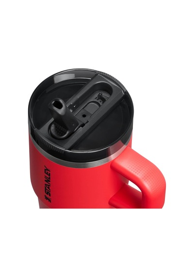 Stanley The Iceflow Flip Straw Chili Black 0.59 Litre Kırmızı