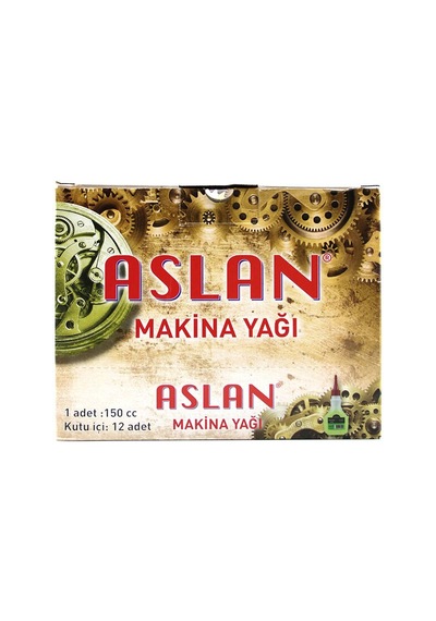 Aslan Makine Yağı 150cc- 12'li Paket