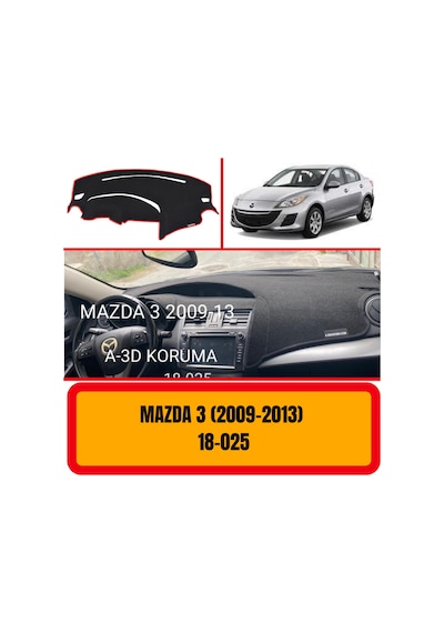 MAZDA 3 2009-2013 ÖN GÖĞÜS / PANEL /  TORPİDO KORUMASI - KILIFI - HALISI