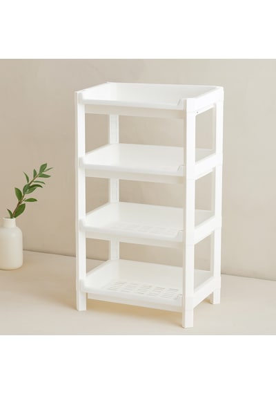 4 Katlı Sepet Organizer Raf Düzenleyici 510x205x685 Mm Çr