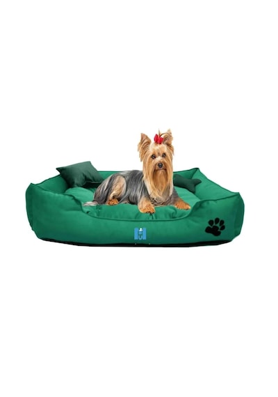 Ultrasoft Orta Irk Kedi Köpek Yatağı Yıkanabilir Yüksek Kaliteli Kumaş - 50 X 70 Cm - Su Yeşili