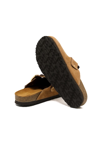 Terlik Kadın 17d5 Frau Velour-s Terra Brown Terra