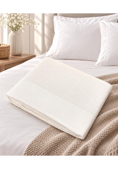Royam Ave Marian Çift Kişilik Bambu Tek Pike 200 X 220 Krem