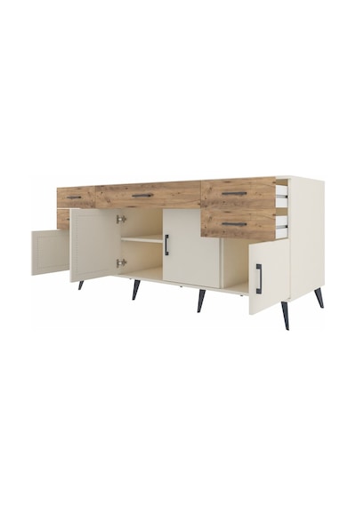 Kronos Konsol Tek Raflı 5 Çekmeceli 4 Kapaklı 176x59x83 Aytaşı-aytaşı/çam Aytaşı/çam Kronos Konsol Tek Raflı 5 Çekmeceli 4 Kapaklı 176x59x83 Aytaşı-aytaşı/çam Aytaşı/çam