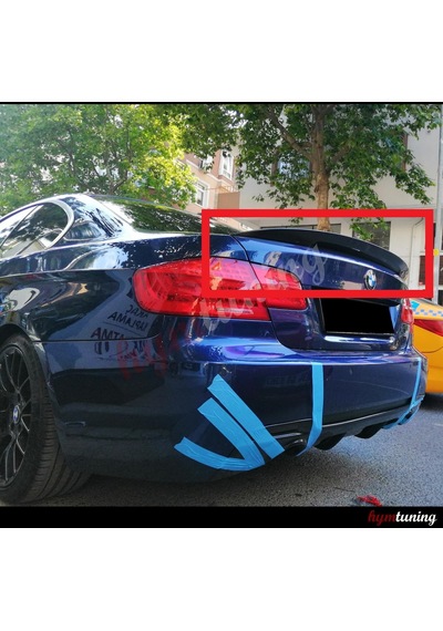 Bmw 3 Serisi E92 Coupe Performans Spoyler 2006 2010 Parlak Siyah