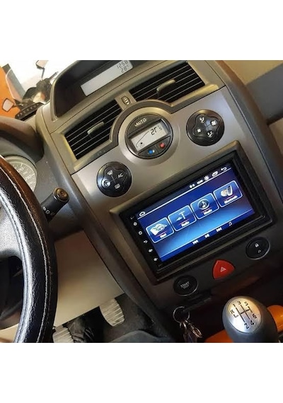 Renault Megane 2Android 7 İnç Üniversal Dabıl Gps Usb Sd Bt