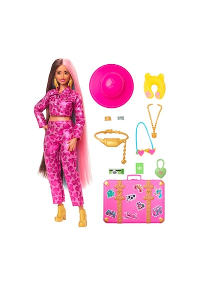 Barbie Extra Seyahat Bebekleri - Safari Temalı HPT48