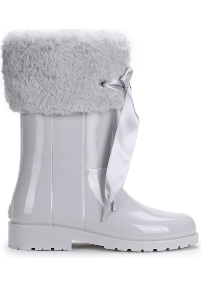 Igor igor W10239 Campera Charol Soft Çocuk Hielo Yağmur Çizmesi Gri