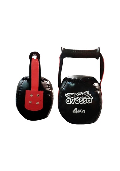 Delux Serisi Sportif Egzersiz Vücut Deri Kettle Bell 4 Kg
