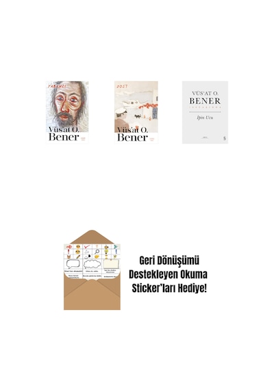 Yabancı + Dost + İpin Ucu Ciltli + Okuma Sticker'ları