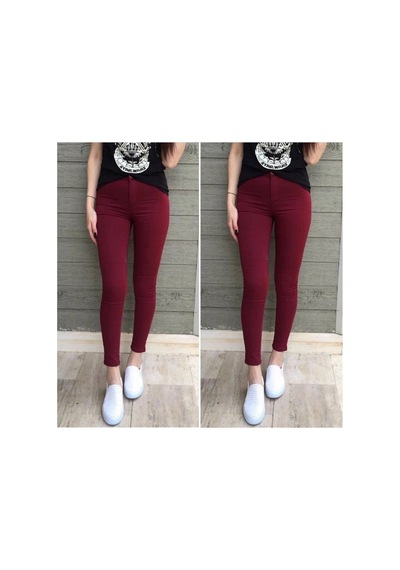Butik İstanbul Gabardin Kumaş Yüksek Bel Pantolon 90 Cm 4xlbel40cm Haki