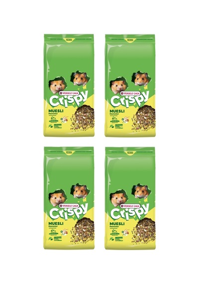 Versele Laga Crispy Muesli Hamster Yemi 750 Gr. X 4 Adet