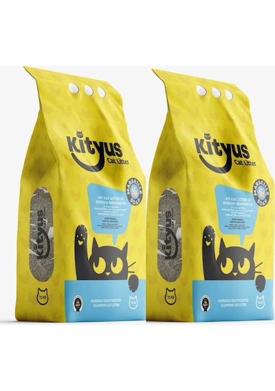 Toi Moi Kityus Marsilya Sabunu Kokulu Sodyum Bentonit Kedi Kumu 2 x 10 L