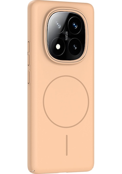 Redmi Note 14 Pro Plus Uyumlu Kılıf Magsafe Şarj Özellikli Zore Ruby Silikon Kapak - Lacivert Lacivert