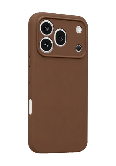 Huawei Honor 600 Pro Kılıf Biye Yumuşak Silikon Case Kahverengi