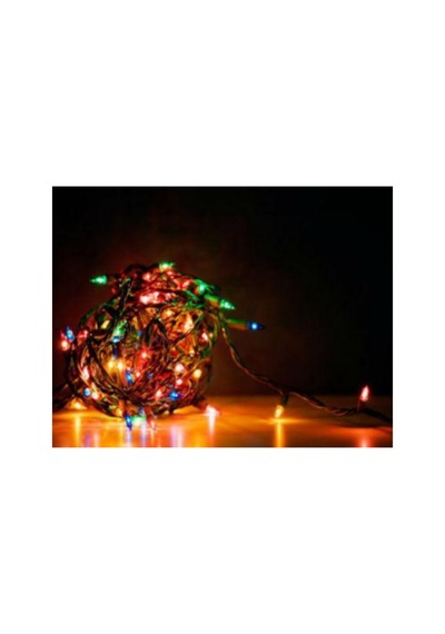 Yılbaşı Çam Ağacı Led Işık Dekoratif Led Işık Renkli