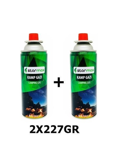 Geseus Pürmüz Yedek Kartuş Kamp Gazı 227Gr x 2 Adet Çok Renkli
