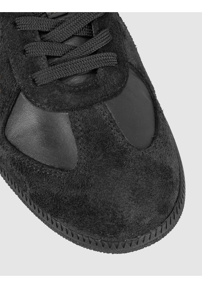 Siyah Süet Deri Kadın Sneaker