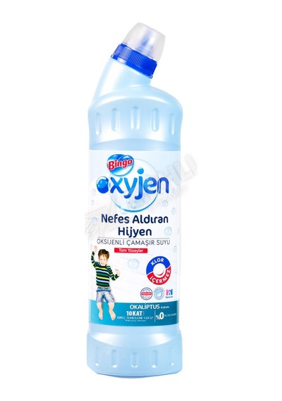 2 Adet Bingo Oksijen Okaliptüs Çamaşır Suyu 750 Ml
