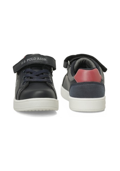 Uspoloassn U.s. Polo Assn. Gus Jr 6fx Lacivert Erkek Çocuk Sneaker Lacivert-kırmızı