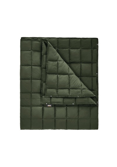 Haegs Kamp Battaniyesi - Dış Mekan Hafif Kompakt Seyahat Yorganı, Outdoor Kamp Malzemeleri, Kamp Yürüyüş Outdoor Şal, Battaniye 175-135 Cm Haki 36 Derece Üstü