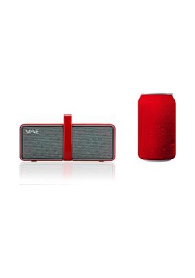 Hercules Wae-Btp03 Mını Kırmızı Beyaz Bluetooth Hoparlör
