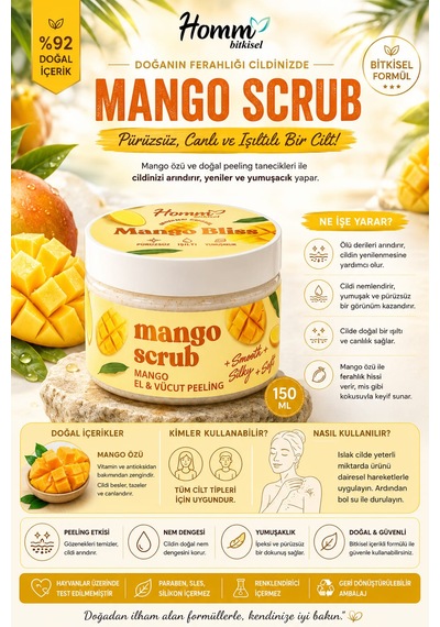Homm Life Mango Scrub
