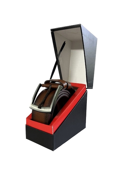 Fossil Taba Hakiki Deri 4,5 Cm Erkek Kemeri -115cm Taba