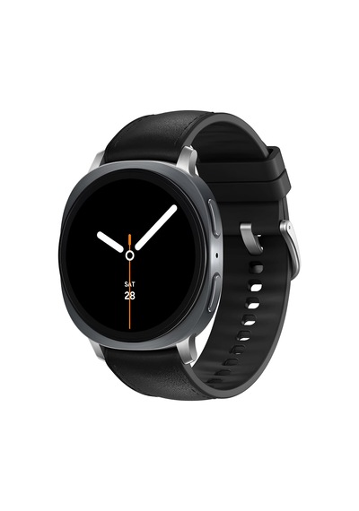 Galaxy Watch 8 40mm/44mm Ve Watch 8 Classic 46mm İle Uyumlu Metal Bağlantılı, Konforlu Ve Yumuşak Deri Görünümlü Silikon Kordon