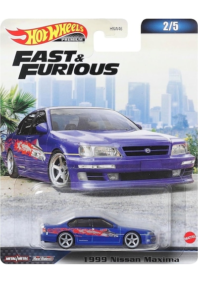 Hot Wheels Fast & Furious Premium 1999 Nissan Maxima Hkd23