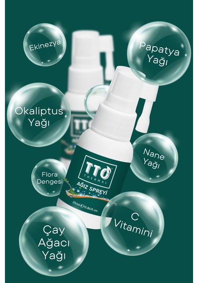 Tto Çay Ağacı Yağlı Ağız Oral Sprey 25 ML