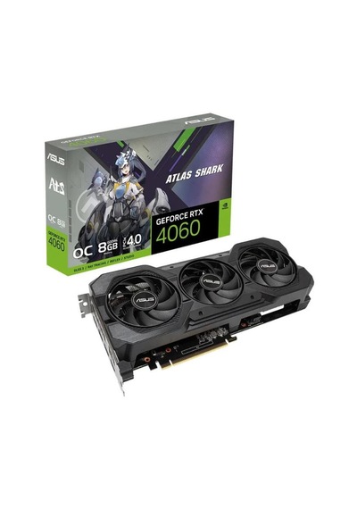 Asus ATS GeForce RTX 4060 V2 OC 8 GB GDDR6 128 Bit Ekran Kartı
