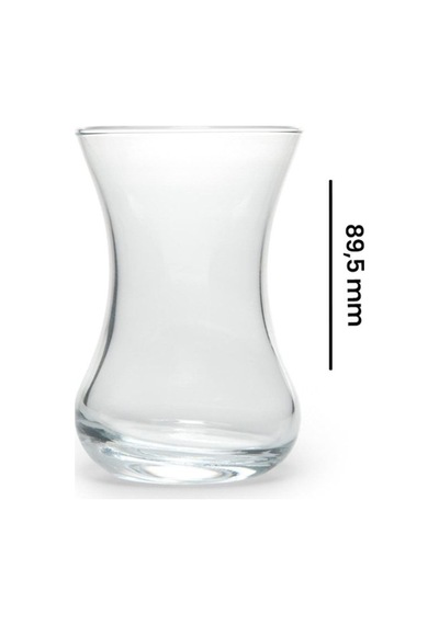 Feyzade Demet 6'lı Çay Bardağı - 135 Ml Beyaz - 58407696 Beyaz