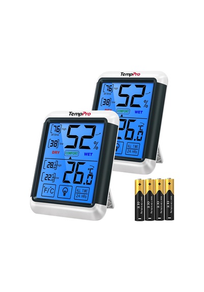 Thermopro Tp55 Dijital İç Mekan Higrometre Termometresi Sıcaklık Ve Nem Monitörü Bebek Odası Çocuk Odası Nemi
