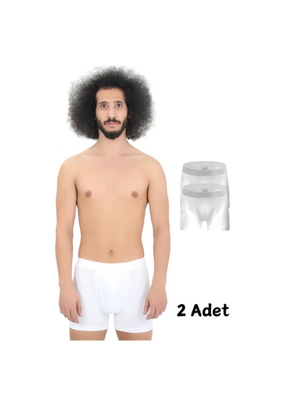 Cnt Erkek Boxer Likralı 6'lı Premium Paket Karışık Karışık