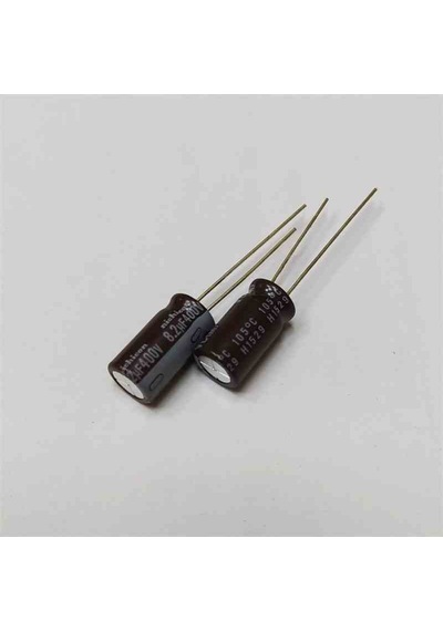 8.2mf 400v 8x15 Nıchıcon Elko Kondansatör 67 Adet