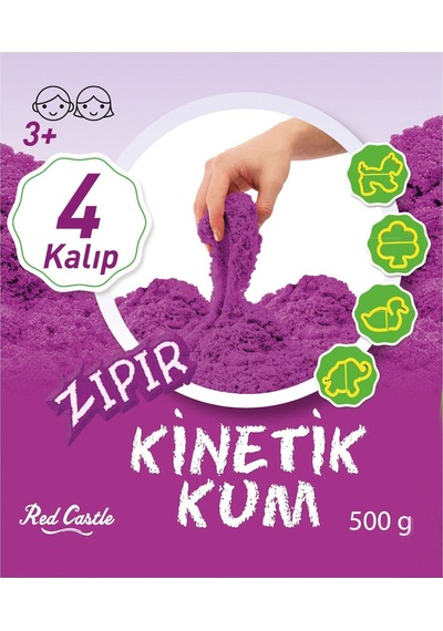 Zıpır Kum Mor 500 Gr Kova- Zkg500-204