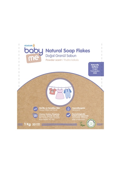 Baby Me Granül Sabun Pudra Kokulu 1 KG