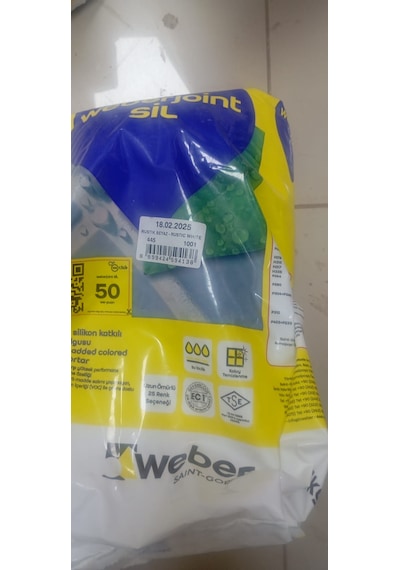 1 Kg Weber Rustik Beyaz Derz Dolgu 1 Kg