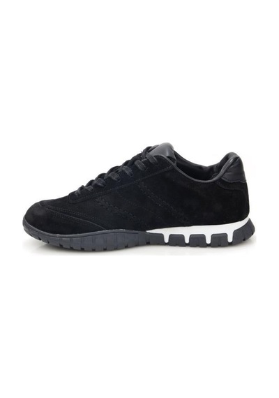 Pisagor Ps-55161 Kadın Hakiki Deri Sneakers Spor Ayakkabı Siyah