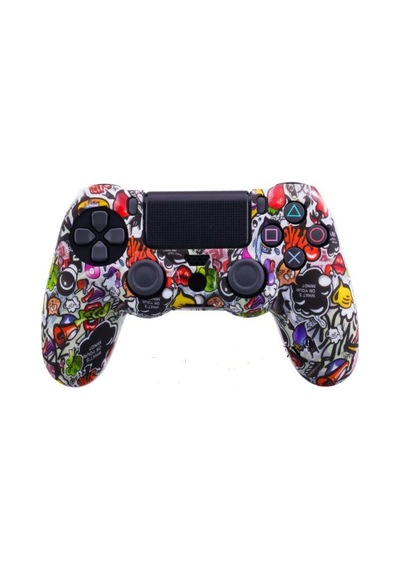 Grafiti Desenli Playstation 4 PS4 Kol Kılıfı - Dualshock 4 Kılıf
