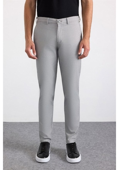 Süvari Gri Slim Casual Pantolon Pn2020500766-s05